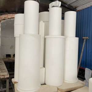 Grande tamanho alumina cerâmica tubo e mulite tubo pode ser personalizado - Product Image 1