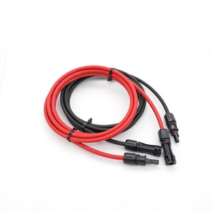 Câble solaire flexible UL94 V-0 pour alimentation, câble d'extension en cuivre étamé haute tension pour environnement difficile, DC-DC 2,5 mm2 20 m 1000 V - Product Image 2