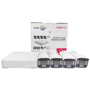 Kit DVR AHD 4 canaux 2MP IP67 pour extérieur, vision nocturne couleur HD, caméra réseau IP, système de caméras de sécurité CCTV 4G XVR - Product Image 1