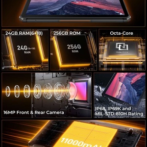 Tablet PC Resistente de 10.1 Pulgadas, 11000mAh, Octa Core, Android 14, IP68, IP69K, Pad 6+256GB, Doble 4G, Versión Global, 16MP, Oukitel RT9 - Product Image 6