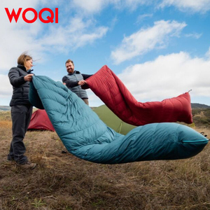 Saco <span class=keywords><strong>de</strong></span> <span class=keywords><strong>Dormir</strong></span> WOQI Ultraligero, Compacto y Portátil <span class=keywords><strong>de</strong></span> Algodón Hueco para Clima Frío para Adultos, Camping y Senderismo - Product Image 5