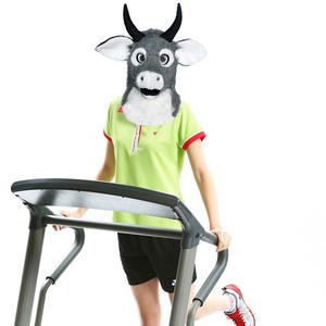 قناع رأس ثور كرتوني بفم متحرك، قناع تنكري للأنمي لمشاهير الإنترنت وتصوير الفيديوهات القصيرة - Product Image 3