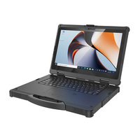 Tableta Portátil Industrial Resistente ULAP R14M Intel Core I7 Ultra 7 con Dos Puertos RJ45, 32 GB de RAM DDR5, WiFi 6, IP65 a Prueba de Agua, Cámara, Nueva