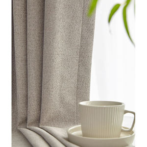 110 "pouces 280cm largeur lin occultant fenêtre hôtel salon rideaux et rideaux modernes luxe - Product Image 6