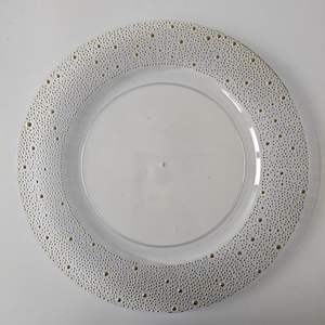 Vente en gros bon marché Plaques de présentation en <span class=keywords><strong>plastique</strong></span> réutilisables transparentes de 13 pouces pour décoration de mariage Offre Spéciale - Product Image 6