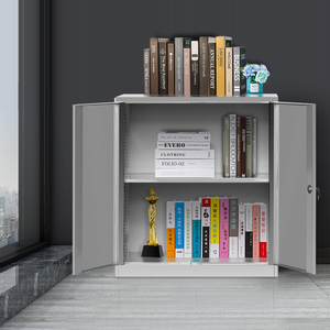 Armoire de stockage de fichiers en acier de conception moderne armoire de classement de bureau fabriquée en usine pour l'école ou le bureau en acier inoxydable - Product Image 6