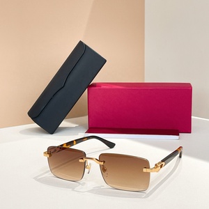 Lunettes de soleil classiques en métal pour hommes, de marque, pour le cyclisme en plein air, la pêche, protection UV, lunettes de soleil tendance - Product Image 3