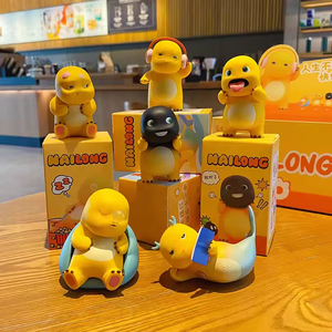 Caja Ciega Original al 100% de <span class=keywords><strong>la</strong></span> Serie Nailong Milk Dragon Lying Flat, Caja Misteriosa de PVC, Juguete Bonito, Decoración para el Hogar - Product Image 1