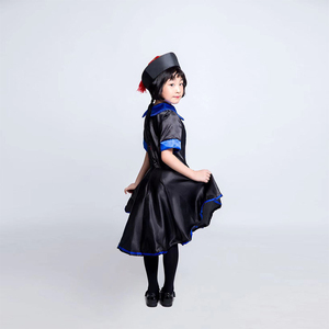 Costume d'Halloween Fille Zombie Cosplay Chinois <span class=keywords><strong>Qing</strong></span> Dynasty Bloodsucker Zombie Enfant Vampire Déguisement Fantôme Costume - Product Image 5
