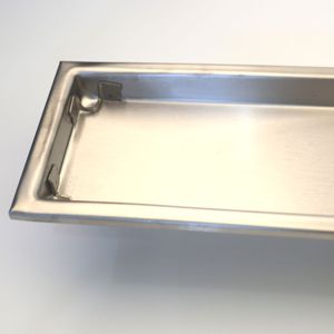 Fabrication <span class=keywords><strong>sur</strong></span> <span class=keywords><strong>mesure</strong></span> de bouchons de drain rectangulaires multiples modernes pour salle de bain, cuisine, douche, anti-obstruction - Product Image 3