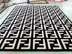 Dekorativ maßge schneidert hand gefertigt Belgien Wohnzimmer Teppiche und Läufer Made in China türkischer Stil Großhandel wasch bar Flächen teppich