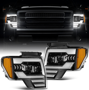 Phare LED DRL pour Ford Raptor F150 2009-2014, accessoires automobiles, 36W 6000K, ajustement universel, phare homologué DOT - Product Image 1