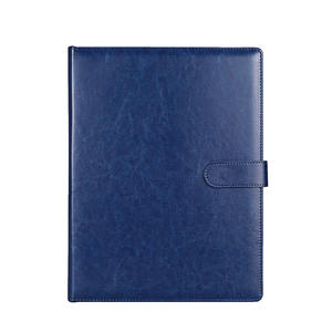 Carpeta de Cuero PU A4 Personalizada con Cierre Elástico, Bolsillo para Tarjetas, Multifuncional, Impermeable, Organización de Archivos de Negocios para Oficina y Hogar - Product Image 2