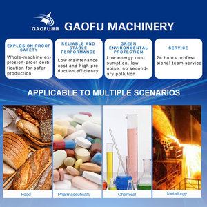 Machine de séparation vibrante centrifuge scellée à flux d'air de qualité alimentaire pour tamisage de farine d'amidon et de poudre de riz - Product Image 6