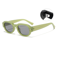 Lunettes de soleil carrées unisexes multicolores, design vintage, lunettes de soleil tendance, lunettes de soleil anti-UV, vente en gros, directement de l'usine