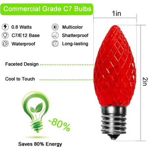 Fabricante de Bombillas LED C9 de Grado Comercial para Navidad, en Línea - Product Image 6