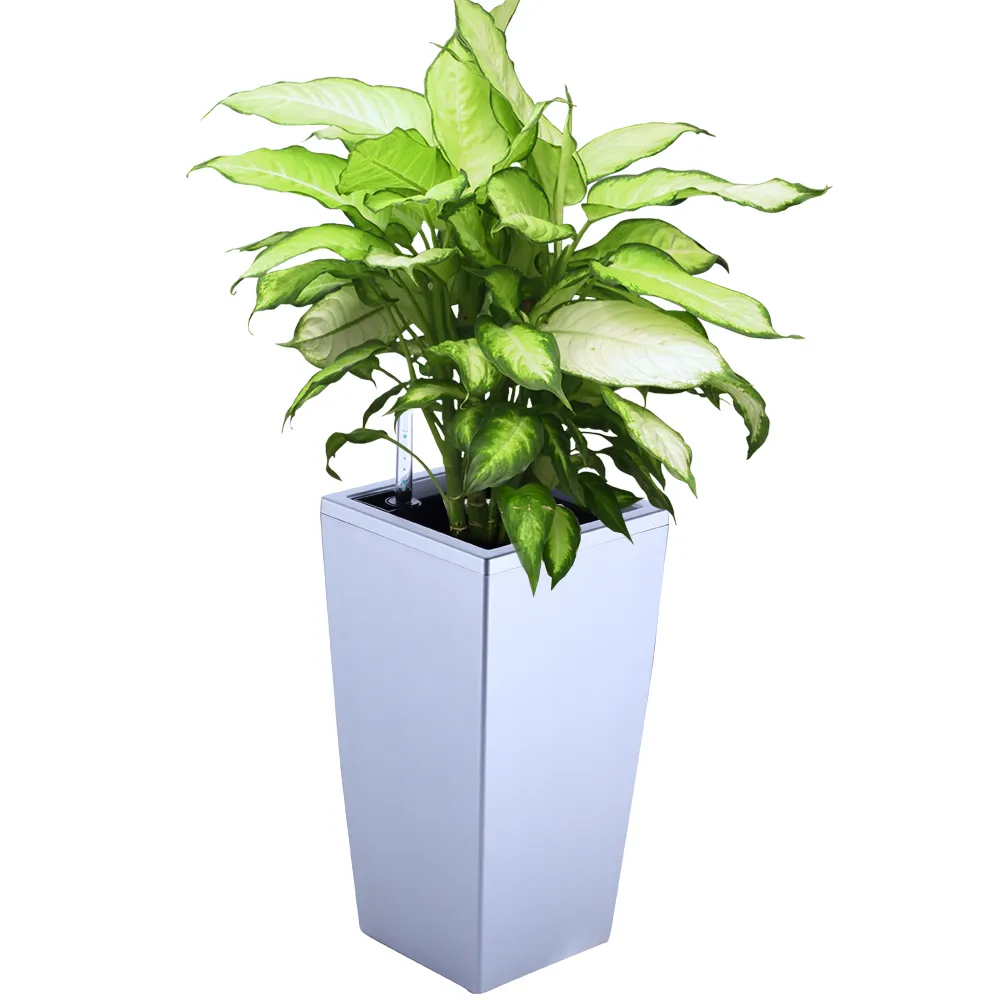 Plant pot with liner/Original sub-irrigation system self-watering planter, plastic pot plant, wrought plastic pot plant