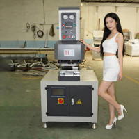 Machine de soudage sans soudure à tête unique pour profilés de fenêtres et de portes en PVC