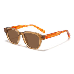 2024 fabricante Unisex gafas de sol polarizadas diseño Retro TR90 marco CP lente gafas de sol marco cuadrado gafas de sol de moda - Product Image 5