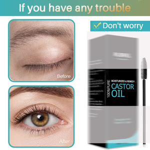 Marque privée <span class=keywords><strong>Booster</strong></span> d'allongement <span class=keywords><strong>Sourcils</strong></span> plus épais Humidité Huile de ricin Sérum de croissance des <span class=keywords><strong>cils</strong></span> - Product Image 5