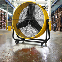 Vente en gros 24 pouces ventilateur de ventilation à tambour personnalisé circulation d'air à usage industriel commercial