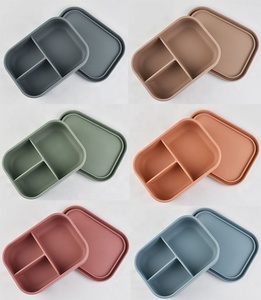 Boîte à bento hermétique, résistante aux micro-ondes et au lave-vaisselle, avec couvercle hermétique, pour adultes, enfants, bureau, école, voyages - Product Image 3
