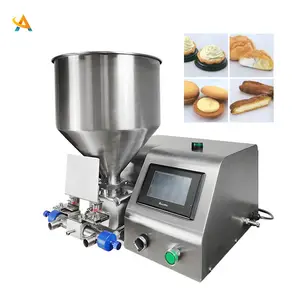 China Small Cake Dough Depositor Maschine Kuchen Teig Kuchen Creme Beschichtung Füll maschine