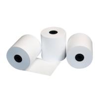 Bobine de papier thermique pour terminal de point de vente/guichet automatique, enduite, sans BPA, 48 g/m², 2 1/4 po (57x30 mm), pour reçus de caisse enregistreuse, vente en gros du fabricant