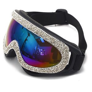 Moda diamante portátil al aire libre ciclismo carreras sol vidrio nieve esquí gafas protectoras Snowboard para adultos gogal gafas de sol - Product Image 2
