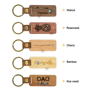 Porte-clés personnalisé <span class=keywords><strong>en</strong></span> <span class=keywords><strong>bois</strong></span> et résine gravé, porte-clés sur le thème de l'océan avec sangle <span class=keywords><strong>en</strong></span> cuir, cadeau promotionnel pour souvenir de voyage - Product Image 4