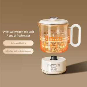 <span class=keywords><strong>Bouilloire</strong></span> électrique portable SUS pour hôtels, chauffage rapide, arrêt automatique, <span class=keywords><strong>bouilloire</strong></span> électrique de voyage pour usage domestique - Product Image 5