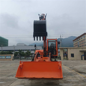 JINGGONG油圧ショベルバックホーローダーCE認証建設用マイニング機器クイックアタックツール付き - Product Image 1