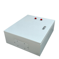 Boîtier de commande électrique personnalisé, coffret de distribution électrique en acier avec temporisation, tableau de distribution ATS