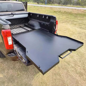 <span class=keywords><strong>Plateau</strong></span> coulissant sur mesure en acier au carbone pour benne de camionnette, capacité de <span class=keywords><strong>charge</strong></span> 300 kg, pour rangement et protection de la cargaison, installation facile - Product Image 3