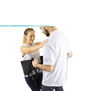 เข็มขัดนิรภัยสำหรับผู้ป่วยแบบมีห่วงที่ขาสายรัดไวนิลสำหรับขนย้ายวัสดุสิ้นเปลืองมีแผ่นสำหรับการเคลื่อนไหวที่ทนทาน - Product Image 2