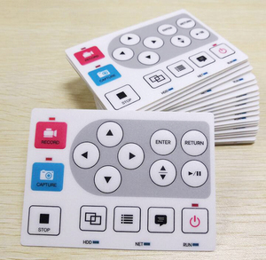 Bền công nghiệp linh hoạt điều khiển từ xa màng bàn phím & bàn phím với cao su và Silicone nút Chất liệu - Product Image 5