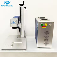 Máquina de Marcado Láser UV 3D Portátil de 5W, Grabador Láser para Vidrio, Cajas de Papel, Plástico, Logotipos, Marcador Láser UV Refrigerado por Aire