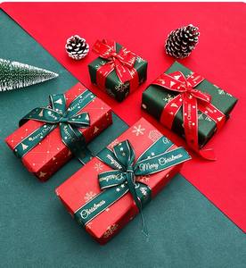 Emballage pour vêtements avec logo personnalisé, papier d'emballage floral, <span class=keywords><strong>de</strong></span> haute qualité, en papier d'emballage, cadeau <span class=keywords><strong>de</strong></span> noël, <span class=keywords><strong>2021</strong></span> unités - Product Image 3