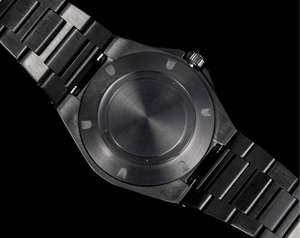 Reloj Deportivo Mecánico para Hombre, Caja de Acero Inoxidable de 42 mm, Esfera Azul, Ventana de Fecha, Cristal de Zafiro, Movimiento Automático, Cierre Plegable - Product Image 4