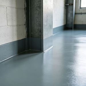 Peinture de sol en résine époxy à surface lisse, revêtement liquide pour les espaces publics, application au rouleau, surface confortable pour la marche - Product Image 4