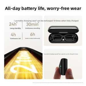 Lunettes Visuelles <span class=keywords><strong>Rokid</strong></span> Leqi 2025 - Les Plus Légères au Monde, Fonctionnalités Complètes IA&RA, Traduction/Navigation IA, Assistant IA Intégré, Caméra Avancée - Product Image 2