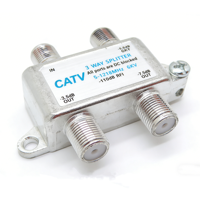 Connecteur CATV F, répartiteur coaxial 2/3/4 voies, répartiteur 3 voies pour télécommunications, marque Hondao, garantie 1 an
