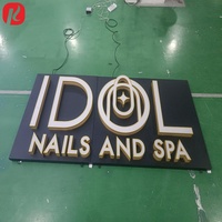 Signalisation LED personnalisée, lettres LED 3D, lettres en acrylique pour la publicité extérieure