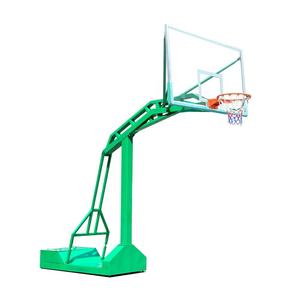 แป้นบาสเก็ตบอลมาตรฐาน FIBA สำหรับกลางแจ้ง แบบพกพา ขนาด 10 ฟุต <span class=keywords><strong>ราคา</strong></span>ประหยัด พร้อมเสาเหล็ก - Product Image 2