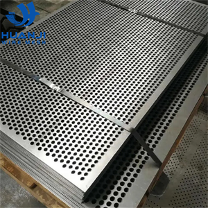 Tôles Métalliques Perforées pour Rampe d'Escalier, Revêtement de Façade en Aluminium/Acier Inoxydable, Formes Personnalisées, Service de Découpe - Product Image 4
