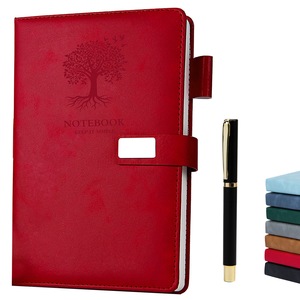 Agenda A5 <span class=keywords><strong>2022</strong></span> en similicuir personnalisable avec logo, lignes détachables, prix d'usine, cadeau promotionnel pour entreprises - Product Image 1