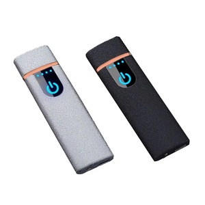 2025 nouveauté vente chaude écran tactile conceptions personnalisées Cigarette Mini bobine de recharge flip-top briquet Usb avec affichage de puissance - Product Image 4