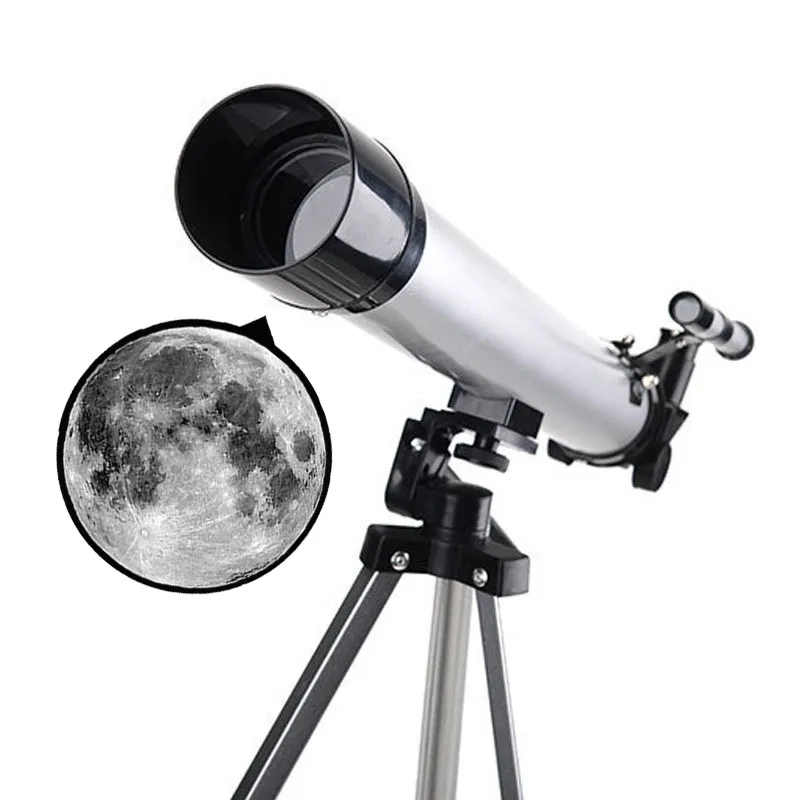 OEM ODM 50mm 조리개 600mm 천문 굴절 휴대용 단안 망원경