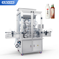 Machine de remplissage automatique de bouteilles de parfum et de boissons, machine de remplissage à 4 buses, machine de remplissage de bouteilles de spray liquide