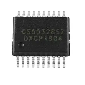 CS5532-BSZR ADC Single Delta-Sigma 3.84ksps 24-bit Serial 20-Pin SSOP Analog ke Digital converter supply Original supply